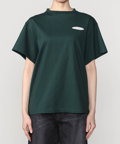 THE SHINZONE(ザ シンゾーン)の「THE SHINZONE | BINGO TEE WOMEN(Tシャツ/カットソー・レディース・ダークグリーン/ホワイト・F)」の11枚目の写真