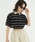 CLANE�i�N���l�j�́uSPONGY SHEER POLO KNIT TOPS�i�|���V���c�j�v�b�l�C�r�[