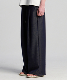 TENER（テネル）の「TRデニムSTオープンワイドパンツ（その他パンツ）」