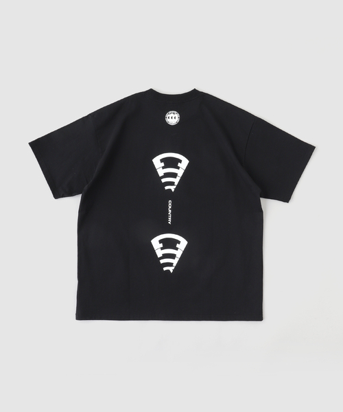 CITY COUNTRY CITY(シティーカントリーシティー)の「CITY COUNTRY CITY / シティーカントリーシティー CCC Tsh(Tシャツ/カットソー・メンズ・ブラック・LARGE/MEDIUM)」の2枚目の写真