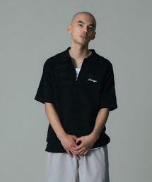 XLARGE | STRIPED KNIT POLO SHIRT(ポロシャツ)