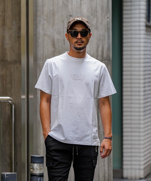 adamsJUGGLER(アダムスジャグラー)の「W/Rゴートベアーティー(Tシャツ/カットソー・メンズ・ブラック/ホワイト・XL/L/M)」の7枚目の写真