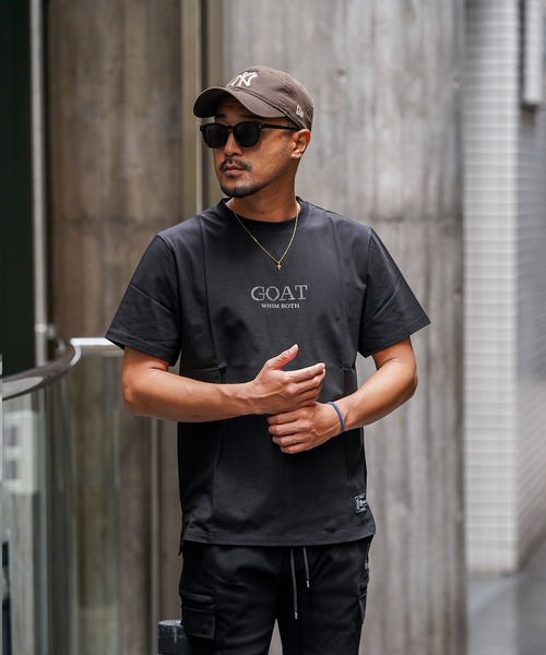 adamsJUGGLER(アダムスジャグラー)の「W/Rゴートベアーティー(Tシャツ/カットソー・メンズ・ブラック/ホワイト・XL/L/M)」の18枚目の写真