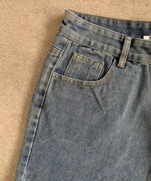 link lot(リンクロット)の「切りっぱなしZIPデザインハーフデニムパンツ(デニムパンツ・メンズ・ブルー/ブラック・L/M)」の16枚目の写真