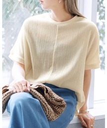 reca | シャーリングカットリブプルオーバー(Tシャツ/カットソー)