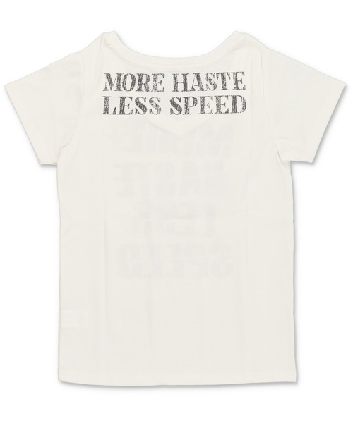 SPINNS(スピンズ)の「平成ムード全開☆彡缶バッジ付きギャルロゴTシャツ(Tシャツ/カットソー・レディース・オフホワイト/グレー/ブラック・ONESIZE)」の11枚目の写真
