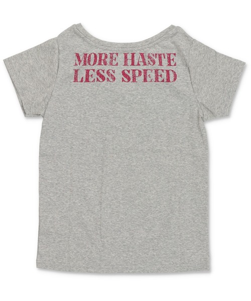 SPINNS(スピンズ)の「平成ムード全開☆彡缶バッジ付きギャルロゴTシャツ(Tシャツ/カットソー・レディース・オフホワイト/グレー/ブラック・ONESIZE)」の13枚目の写真