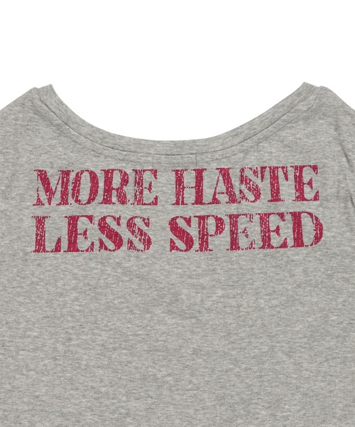SPINNS(スピンズ)の「平成ムード全開☆彡缶バッジ付きギャルロゴTシャツ(Tシャツ/カットソー・レディース・オフホワイト/グレー/ブラック・ONESIZE)」の15枚目の写真