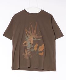 45R Tシャツ　花柄　ブラウン 45R（フォーティファイブ・アール）公式サイト・オンラインストア