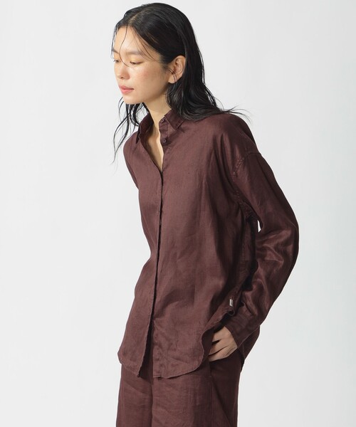 ECOALF（エコアルフ）の「DARIA シャツ / DARIA LINEN SHIRT WOMAN（シャツ/ブラウス・レディース・ホワイト・FREE）」の15枚目の写真