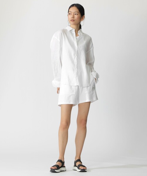 ECOALF（エコアルフ）の「DARIA シャツ / DARIA LINEN SHIRT WOMAN（シャツ/ブラウス・レディース・ホワイト・FREE）」の14枚目の写真