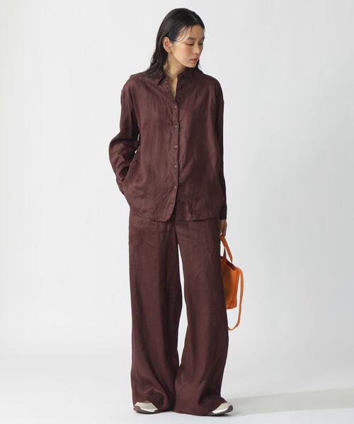 ECOALF（エコアルフ）の「DARIA シャツ / DARIA LINEN SHIRT WOMAN（シャツ/ブラウス・レディース・ホワイト・FREE）」の10枚目の写真