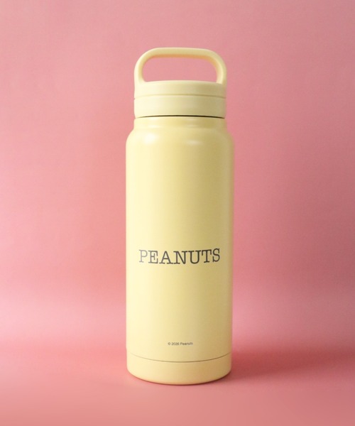 PEANUTS(ピーナッツ)の「〈PEANUTS/ピーナッツ〉 スヌーピー スモーキーパステル スクリューハンドル付 マグボトル STSC5(水筒・レディース・ブルー/ホワイト/ピンク/イエロー・ONE SIZE)」の6枚目の写真