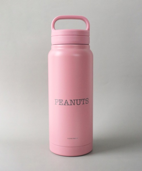 PEANUTS(ピーナッツ)の「〈PEANUTS/ピーナッツ〉 スヌーピー スモーキーパステル スクリューハンドル付 マグボトル STSC5(水筒・レディース・ブルー/ホワイト/ピンク/イエロー・ONE SIZE)」の7枚目の写真