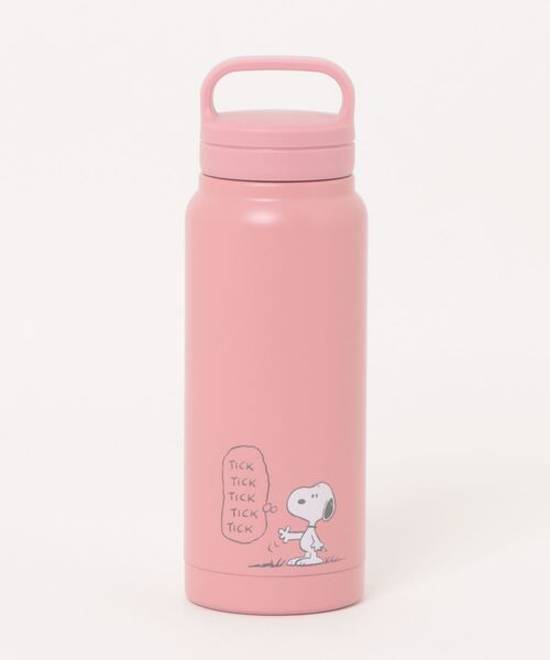 PEANUTS(ピーナッツ)の「〈PEANUTS/ピーナッツ〉 スヌーピー スモーキーパステル スクリューハンドル付 マグボトル STSC5(水筒・レディース・ブルー/ホワイト/ピンク/イエロー・ONE SIZE)」の15枚目の写真