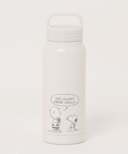PEANUTS(ピーナッツ)の「〈PEANUTS/ピーナッツ〉 スヌーピー スモーキーパステル スクリューハンドル付 マグボトル STSC5(水筒・レディース・ブルー/ホワイト/ピンク/イエロー・ONE SIZE)」の17枚目の写真