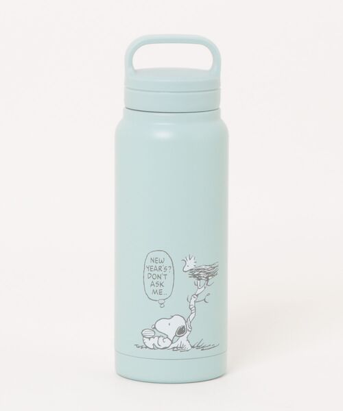 PEANUTS(ピーナッツ)の「〈PEANUTS/ピーナッツ〉 スヌーピー スモーキーパステル スクリューハンドル付 マグボトル STSC5(水筒・レディース・ブルー/ホワイト/ピンク/イエロー・ONE SIZE)」の18枚目の写真