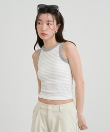 セール】Layered Strap Slim Tank Top / レイヤードストラップスリム