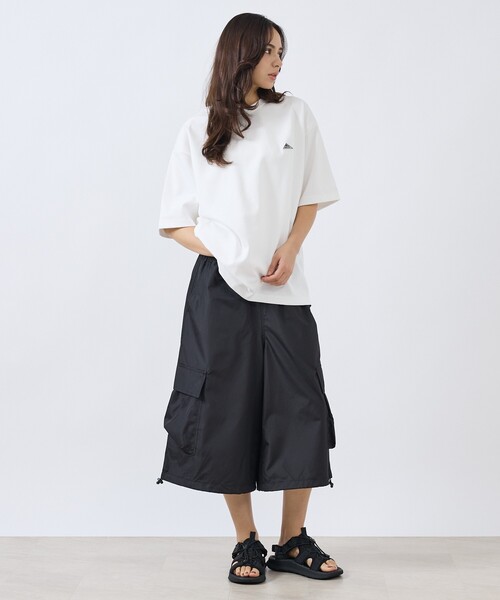 KELTY(ケルティ)の「【KELTY / ケルティ】Wappen Logo Ponte T-Shirt / ワッペンロゴポンチTシャツ/ロゴT/ポンチ素材/ユニセックス(Tシャツ/カットソー・メンズ・チャコールグレー/ブラック/オフホワイト・M/L)」の17枚目の写真