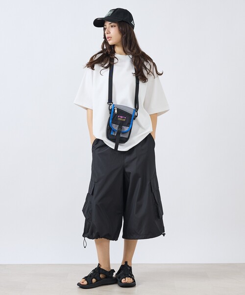 KELTY(ケルティ)の「【KELTY / ケルティ】Wappen Logo Ponte T-Shirt / ワッペンロゴポンチTシャツ/ロゴT/ポンチ素材/ユニセックス(Tシャツ/カットソー・メンズ・チャコールグレー/ブラック/オフホワイト・M/L)」の16枚目の写真