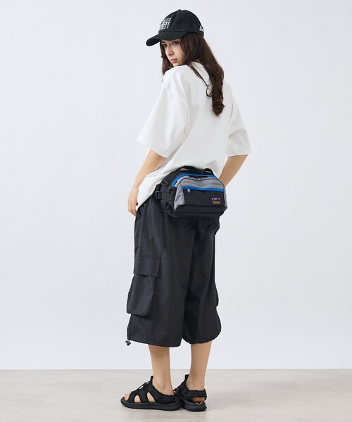 KELTY(ケルティ)の「【KELTY / ケルティ】Wappen Logo Ponte T-Shirt / ワッペンロゴポンチTシャツ/ロゴT/ポンチ素材/ユニセックス(Tシャツ/カットソー・メンズ・チャコールグレー/ブラック/オフホワイト・M/L)」の15枚目の写真