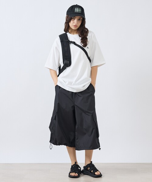 KELTY(ケルティ)の「【KELTY / ケルティ】Wappen Logo Ponte T-Shirt / ワッペンロゴポンチTシャツ/ロゴT/ポンチ素材/ユニセックス(Tシャツ/カットソー・メンズ・チャコールグレー/ブラック/オフホワイト・M/L)」の13枚目の写真