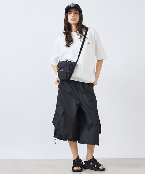 KELTY(ケルティ)の「【KELTY / ケルティ】Wappen Logo Ponte T-Shirt / ワッペンロゴポンチTシャツ/ロゴT/ポンチ素材/ユニセックス(Tシャツ/カットソー・メンズ・チャコールグレー/ブラック/オフホワイト・M/L)」の11枚目の写真