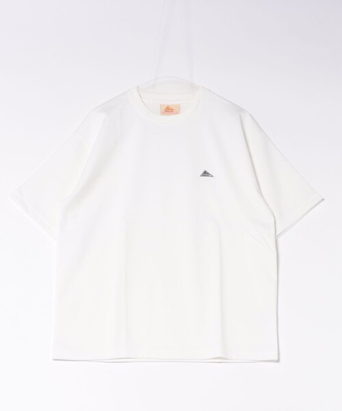 KELTY(ケルティ)の「【KELTY / ケルティ】Wappen Logo Ponte T-Shirt / ワッペンロゴポンチTシャツ/ロゴT/ポンチ素材/ユニセックス(Tシャツ/カットソー・メンズ・チャコールグレー/ブラック/オフホワイト・M/L)」の6枚目の写真