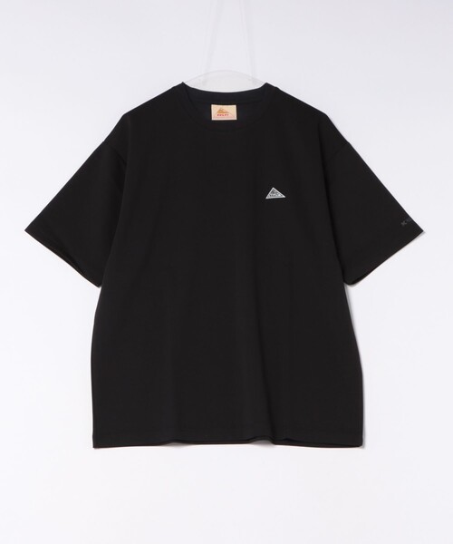 KELTY(ケルティ)の「【KELTY / ケルティ】Wappen Logo Ponte T-Shirt / ワッペンロゴポンチTシャツ/ロゴT/ポンチ素材/ユニセックス(Tシャツ/カットソー・メンズ・チャコールグレー/ブラック/オフホワイト・M/L)」の5枚目の写真