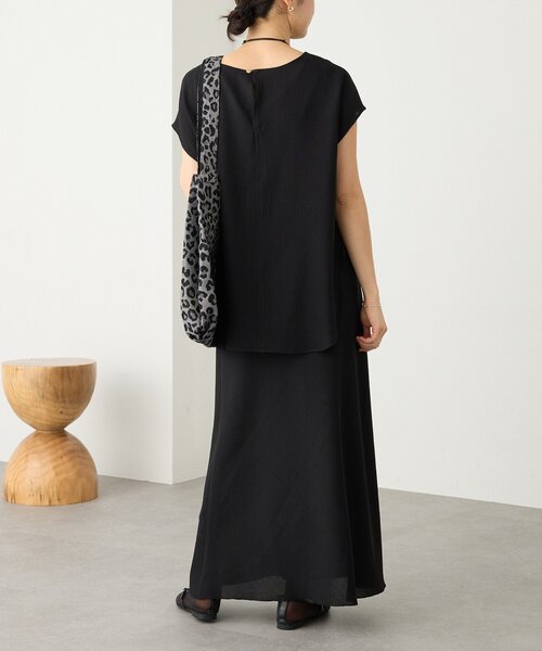 RIVE DROITE（リヴドロワ）の「【セットアップ着用可能】メッシュバイアススカート（スカート・レディース・ブラック/モカ/ブラウン/オフホワイト・36/38）」の7枚目の写真