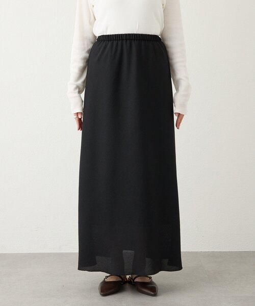 RIVE DROITE（リヴドロワ）の「【セットアップ着用可能】メッシュバイアススカート（スカート・レディース・ブラック/モカ/ブラウン/オフホワイト・36/38）」の12枚目の写真