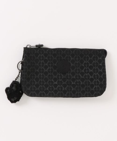 kipling(キプリング)の「【kipling】キプリング Basic CREATIVITY L ポーチ(ポーチ・レディース・レッド/ネイビー/ブラック/カーキ/その他/ブラック系その他・FREE)」の2枚目の写真