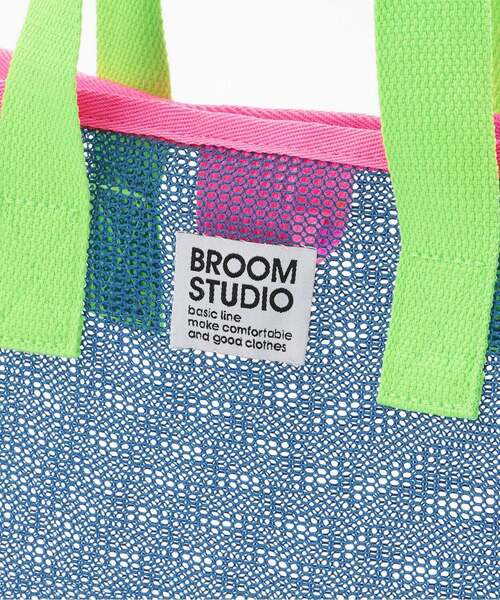 b・ROOM(ビールーム)の「【SWIM】メッシュバッグ(スイムグッズ・キッズ・オレンジ/ブルー・F)」の6枚目の写真