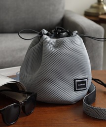 FLASH PACKER（フラッシュパッカー）の「メッシュ巾着サコッシュ（ショルダーバッグ）」
