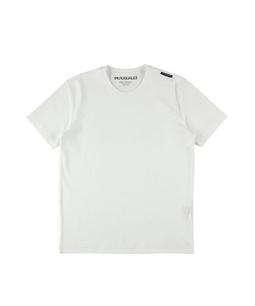 1 piu 1 uguale 3(ウノピゥウノウグァーレトレ)の「2PACK TEE S/S CREW(Tシャツ/カットソー・メンズ・ホワイト×ブラック・Ⅵ/Ⅲ)」の3枚目の写真