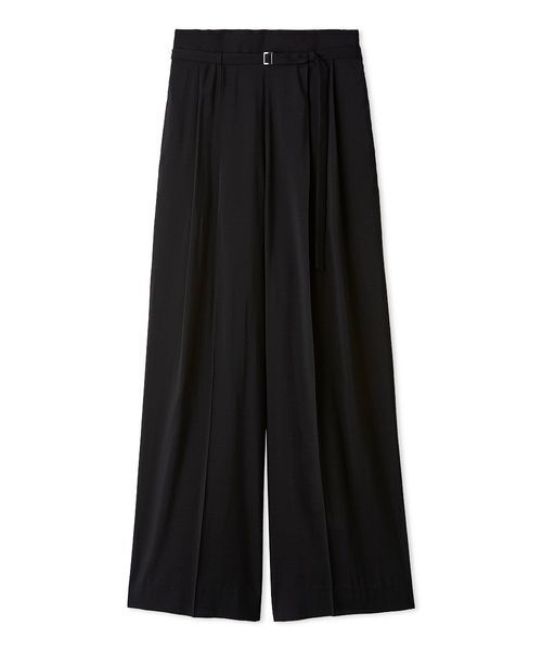 FRAY I.D(フレイアイディー)の「セミシアーハイウエストパンツ/ウォッシャブル(その他パンツ・レディース・ブラック/グレー/ホワイト・0/1)」の1枚目の写真