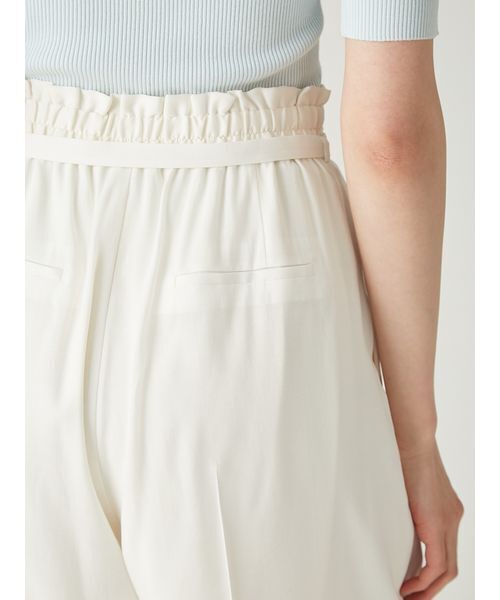 FRAY I.D(フレイアイディー)の「セミシアーハイウエストパンツ/ウォッシャブル(その他パンツ・レディース・ブラック/グレー/ホワイト・0/1)」の10枚目の写真