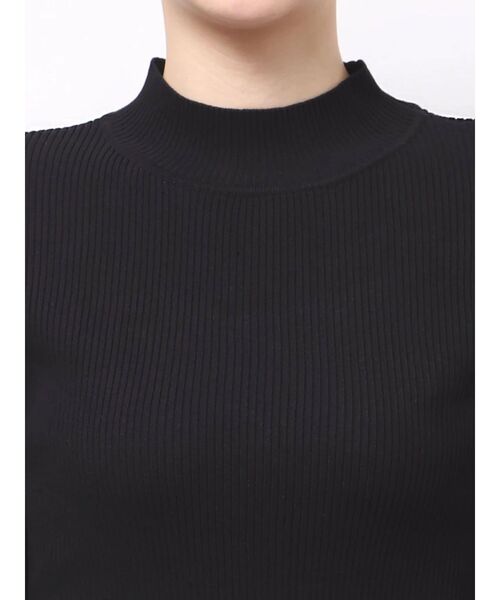 dazzlin（ダズリン）の「バックオープンリブニットトップス（ニット/セーター・レディース・ブラック/オフホワイト・FREE）」の10枚目の写真