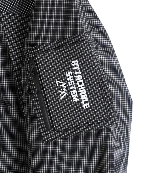 CMF OUTDOOR GARMENT（シーエムエフアウトドアガーメント）の「CMF OUTDOOR GARMENT / シーエムエフ アウトドア ガーメント：LEVEL6 MOD COEXIST：CMF2502-J10C[AST]（ナイロンジャケット・メンズ・ブラック系その他・L）」の5枚目の写真