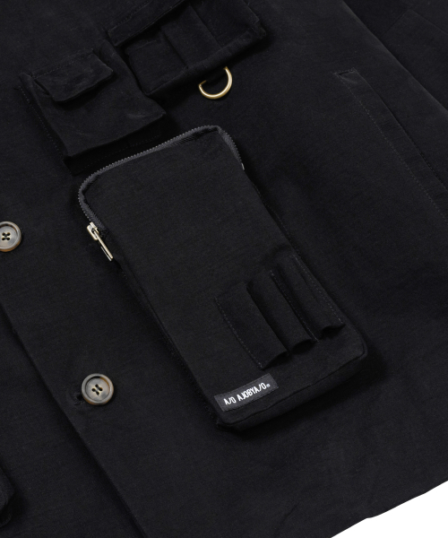 AJOBYAJO（アジョバイアジョ）の「Multi Pocket Batwing Jacket [BLACK]（テーラードジャケット・メンズ・その他・FREE）」の7枚目の写真