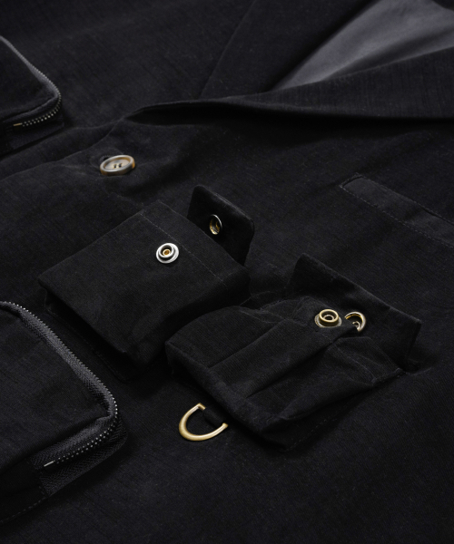 AJOBYAJO（アジョバイアジョ）の「Multi Pocket Batwing Jacket [BLACK]（テーラードジャケット・メンズ・その他・FREE）」の8枚目の写真