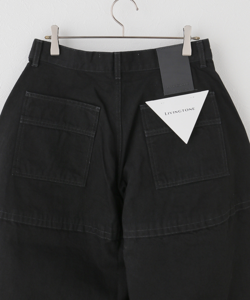 LIVINGTONE(リヴィントーン)の「【LIVINGTONE/リヴィントーン】 COLETTE(デニムパンツ・レディース・ブラック・38)」の4枚目の写真