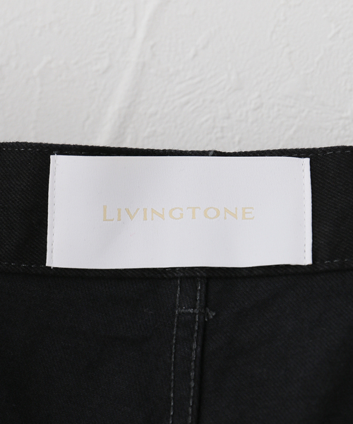 LIVINGTONE(リヴィントーン)の「【LIVINGTONE/リヴィントーン】 COLETTE(デニムパンツ・レディース・ブラック・38)」の8枚目の写真