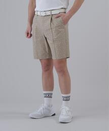 【St ANDREWS】【吸水速乾】【ストレッチ】トライアングルロゴプリントショートパンツ (MENS)