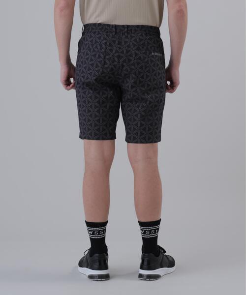 St ANDREWS(セントアンドリュース)の「【St ANDREWS】【吸水速乾】【ストレッチ】トライアングルロゴプリントショートパンツ (MENS)(その他パンツ・メンズ・ブラック/ベージュ・L/LL/M)」の6枚目の写真