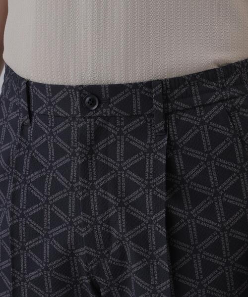 St ANDREWS(セントアンドリュース)の「【St ANDREWS】【吸水速乾】【ストレッチ】トライアングルロゴプリントショートパンツ (MENS)(その他パンツ・メンズ・ブラック/ベージュ・L/LL/M)」の7枚目の写真
