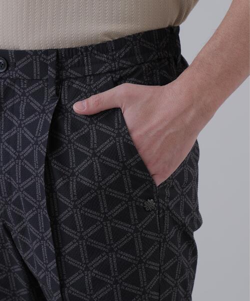 St ANDREWS(セントアンドリュース)の「【St ANDREWS】【吸水速乾】【ストレッチ】トライアングルロゴプリントショートパンツ (MENS)(その他パンツ・メンズ・ブラック/ベージュ・L/LL/M)」の8枚目の写真