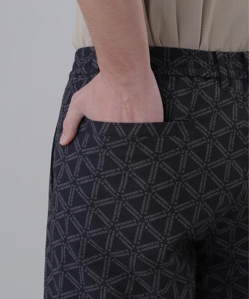 St ANDREWS(セントアンドリュース)の「【St ANDREWS】【吸水速乾】【ストレッチ】トライアングルロゴプリントショートパンツ (MENS)(その他パンツ・メンズ・ブラック/ベージュ・L/LL/M)」の11枚目の写真