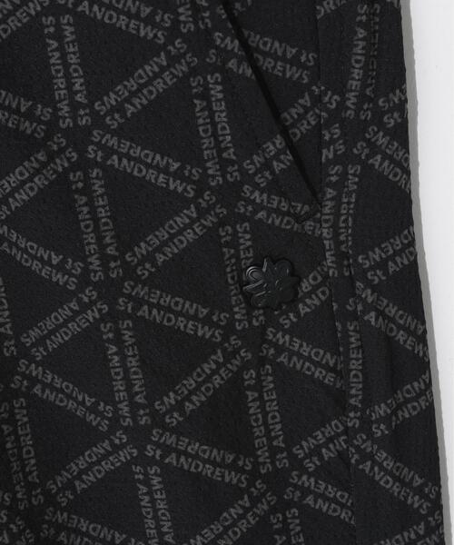 St ANDREWS(セントアンドリュース)の「【St ANDREWS】【吸水速乾】【ストレッチ】トライアングルロゴプリントショートパンツ (MENS)(その他パンツ・メンズ・ブラック/ベージュ・L/LL/M)」の13枚目の写真