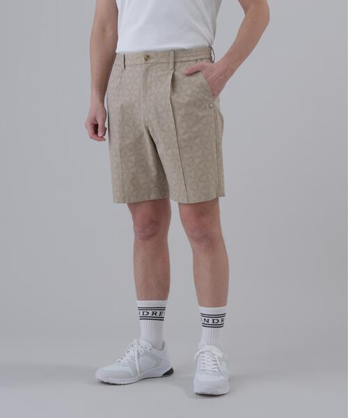 St ANDREWS(セントアンドリュース)の「【St ANDREWS】【吸水速乾】【ストレッチ】トライアングルロゴプリントショートパンツ (MENS)(その他パンツ・メンズ・ブラック/ベージュ・L/LL/M)」の18枚目の写真